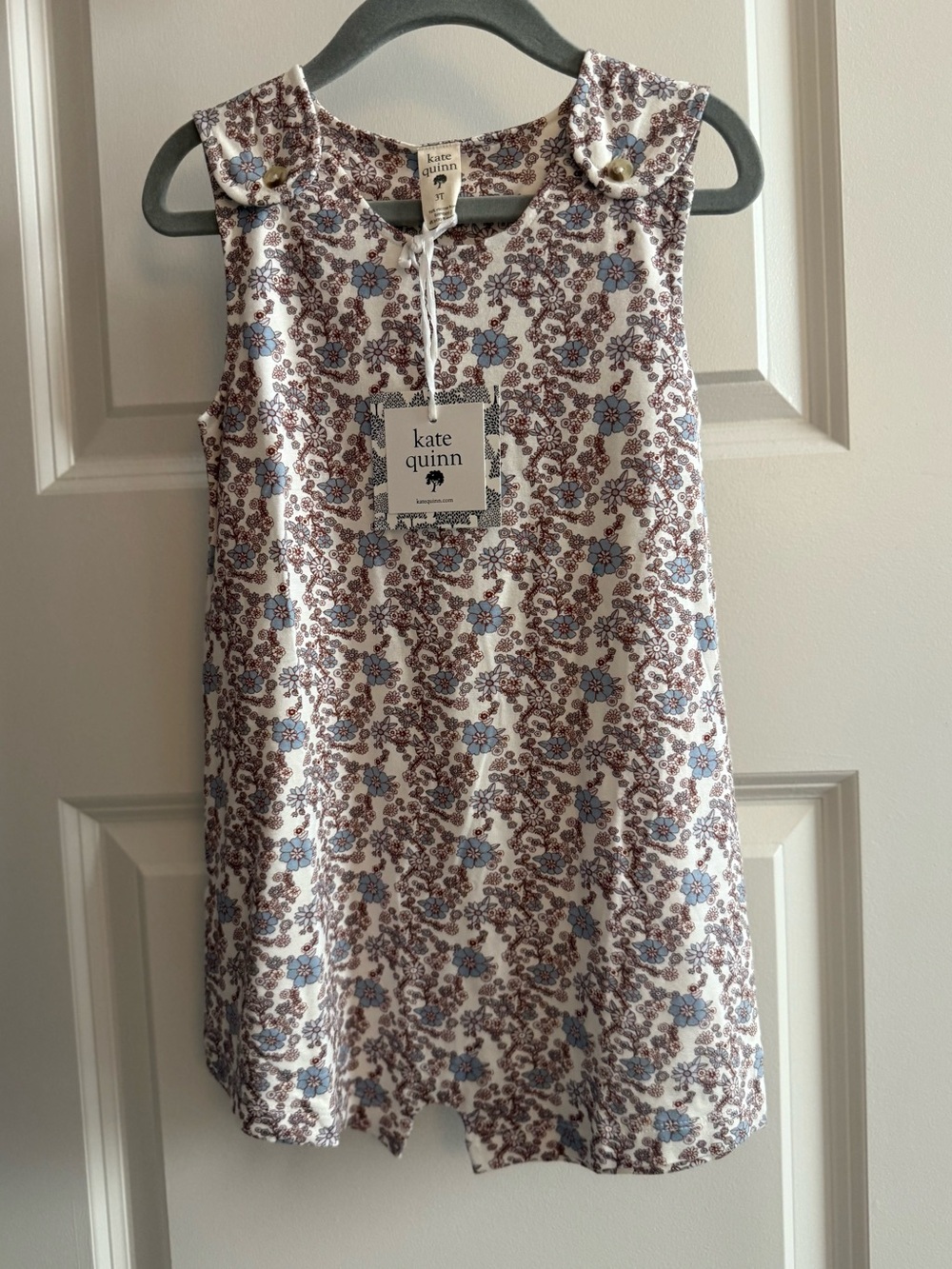 kate quinn Girls' Vintage Button Tab Shortie